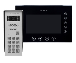Vidos zestaw wideodomofonu z szyfratorem S50D i monitorem M670BS2