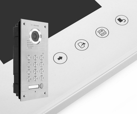 Wideodomofon Vidos S561D Monitor M670WS2 z szyfratorem