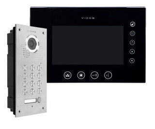 Wideodomofon Vidos S561D Monitor M670BS2 z szyfratorem