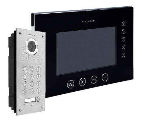 Wideodomofon Vidos S561D Monitor M670BS2 z szyfratorem