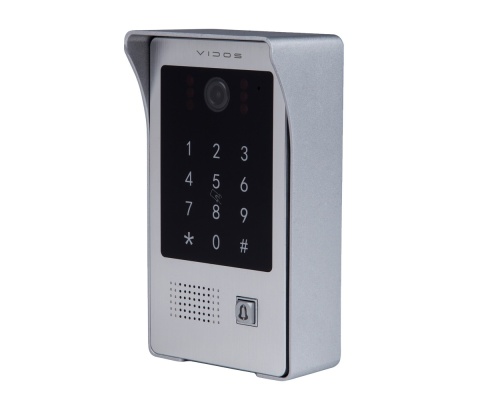 Wideodomofon Vidos z szyfratorem i czytnikiem RFID S20DA i monitorem M670BS2
