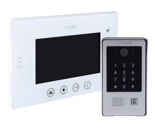 Wideodomofon Vidos z szyfratorem i czytnikiem RFID S20DA i monitorem M670WS2