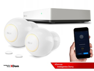 Zestaw NICE Yubii Home + Głowica termostatyczna NICE – inteligentne ogrzewanie Smart Home