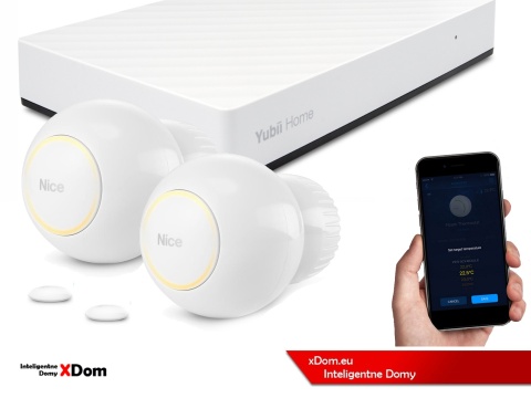 Zestaw NICE Yubii Home + Głowica Termostatyczna FGT-001 – inteligentne ogrzewanie Smart Home
