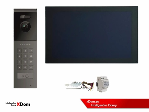 Zestaw Wideodomofon Vidos z szyfratorem S12D monitor M15B-X