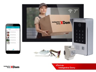 Zestaw Wideodomofon Vidos z szyfratorem i czytnikiem RFID S20DA monitor M15B-X