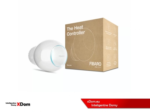 Zestaw smart home Fibaro HC3 Lite + termostat + czujniki + czujnik zalania