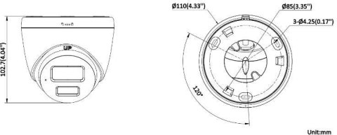 Kamera IP Hikvision DS-2CD1363G2-LIUF/SL(2.8mm)