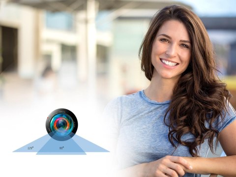 Zestaw wideodomofonowy Hikvision Hybrid HD DS-KIS313-P(B)