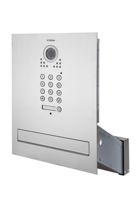 Zestaw jednorodzinny wideodomofonu. Skrzynka na listy z wideodomofonem i szyfratorem . Monitor 7'' S561D-SKM_M670W-S2 Zestaw jednorodzinny wideodomofonu. Skrzynka na listy z wideodomofonem i szyfratorem . Monitor 7'' S561D-SKM_M670W-S2