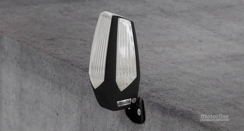 Lampa ostrzegawcza Motorline MP105 biała LED 12-230V z uchwytem (001PLM10918011)