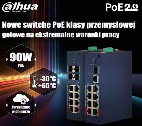 Switch Dahua CHS4412-8GT-125