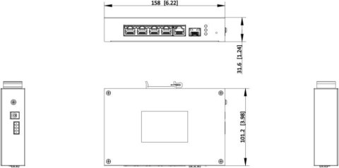 Switch Hikvision DS-3T1306P-SI/HS