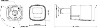 Kamera IP Hikvision DS-2CD1T67G3-LIU/SL(4mm)