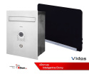 Zestaw Vidos S551-SKP Skrzynka na listy z wideodomofonem, Monitor 7'' wideodomofonu M690BS2
