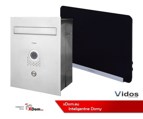 Zestaw Vidos S551-SKP Skrzynka na listy z wideodomofonem, Monitor 7'' wideodomofonu M690BS2 Zestaw Vidos S551-SKP Skrzynka na listy z wideodomofonem, Monitor 7'' wideodomofonu M690BS2