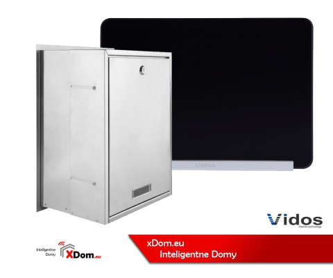 Zestaw Vidos S551-SKP Skrzynka na listy z wideodomofonem, Monitor 7'' wideodomofonu M690BS2 Zestaw Vidos S551-SKP Skrzynka na listy z wideodomofonem, Monitor 7'' wideodomofonu M690BS2