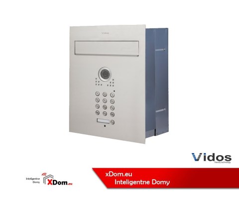 Zestaw jednorodzinny wideodomofonu VIDOS. Skrzynka na listy z wideodomofonem. Monitor 7'' S561D-SKP_M270W-S2 Zestaw jednorodzinny wideodomofonu VIDOS. Skrzynka na listy z wideodomofonem. Monitor 7'' S561D-SKP_M270W-S2