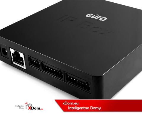 BRAMKA IP (IP BOX) WIDEODOMOFONU ''EURA'' VDA-99A3 ''EURA CONNECT'' - obsługa 2 kaset zewnętrznych, monitora i kamery