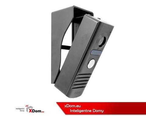 KASETA ZEWNĘTRZNA WIDEODOMOFONU ''EURA'' VDA-10A3 ''EURA CONNECT'' - jednorodzinna, grafit, światło podczerwone