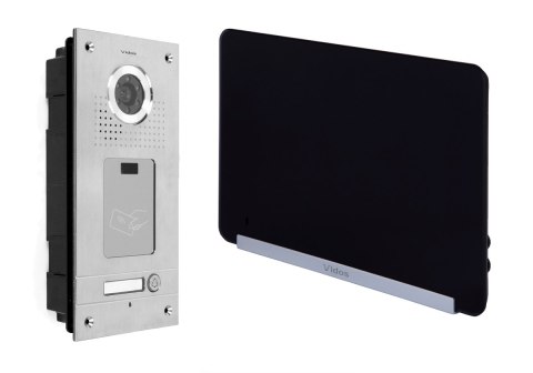 Zestaw Wideodomofonu Vidos stacja bramowa z czytnikiem RFID monitor 7'' S561A_M690BS2 Zestaw Wideodomofonu Vidos stacja bramowa z czytnikiem RFID monitor 7'' S561A_M690BS2