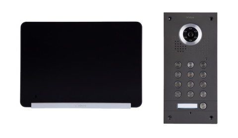 Zestaw Wideodomofonu Vidos stacja bramowa z szyfratorem monitor 7'' S561D-G_M690BS2 Zestaw Wideodomofonu Vidos stacja bramowa z szyfratorem monitor 7'' S561D-G_M690BS2