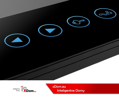 Zestaw Wideodomofonu Eura stacja bramowa, monitor 4,3'' kolor czarny VDA-21A3_VDA-16A3 CZARNY
