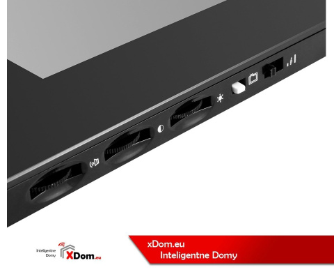 Zestaw Wideodomofonu WiFi Eura stacja bramowa, monitor 7'' kolor czarny VDA-81A3_VDA-06A3
