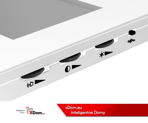 Zestaw Wideodomofonu Eura stacja bramowa z szyfratorem monitor 4,3'' VDA-80A3_VDA-16A3 BAŁY