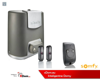 Nowe Somfy 1216453 Elixo 500 230V Standard Pack (1 pilot 2-kanałowy Keytis, fotokomórki)