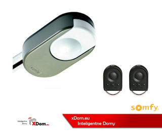 Somfy 1216269 Dexxo Pro 800 PB RTS (2 piloty Keygo) - Zestaw napędu do bram garażowych.