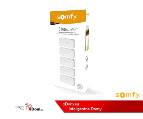 Somfy 1870383 komplet czujników wibracji i otwarcia IntelliTAG