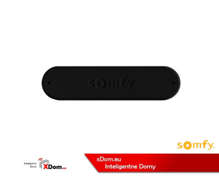 Somfy 9013847 Eolis 3D Wirefree RTS Black, radiowy czujnik wiatrowy