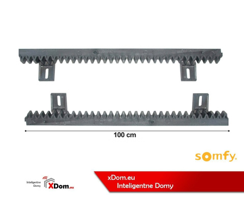 Somfy 9011069 Zębatka stalowa 1 m mocowanie dolne do Elixo