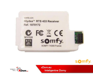 Somfy 1870172 Glydea RTS 433 Receiver - Odbiornik RTS 433