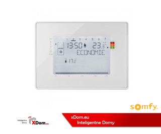 SOMFY 2401242 TERMOSTAT 2W + ODBIORNIK, STEROWANIE OGRZEWANIEM DO TAHOMY