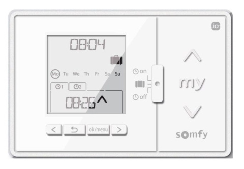 SOMFY 1805228 CHRONIS IO, PROGRAMATOR CZASOWY TYGODNIOWY