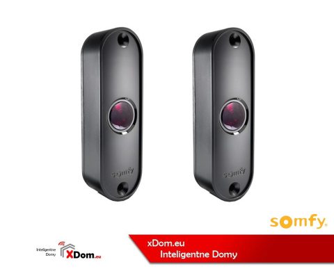 Somfy 1000057 ZESTAW ELIXO SMART io PACK EE CONNECT: NAPĘD, 1X KEYGO, ZESTAW FOTOKOMÓREK, CONNEXOON)