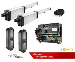 Somfy 1216509 Ixengo io EE pack (1 pilot 4-kanałowy Keygo, zestaw fotokomórek)