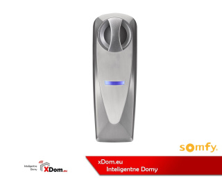 Somfy 1811675 ZAMEK STEROWANY SMARTFONEM DOORLOCK W OBUDOWIE METALOWEJ DO DRZWI STANDARDOWYCH, WKŁADKA 7 CM