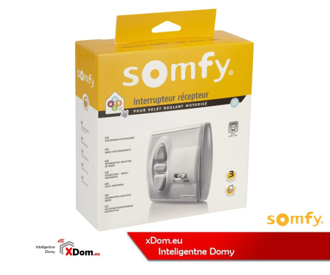 Somfy 2400850 ODBIORNIK RADIOWY Z PRZYCISKAMI - CENTRALIS UNO RTS DIY