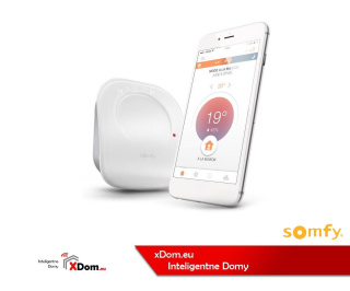 Somfy 1870774 TERMOSTAT PRZEWODOWY STEROWANY PRZEZ INTERNET SMARTFONEM