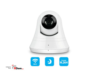 eTIGER Motorized IP Camera - Zdalnie obracana bezprzewodowa kamera HD (iOS/Android)