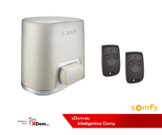 Somfy 1216413 ELIXO OPTIMO 24V RTS (2 PILOTY 2-KANAŁOWE KEYTIS RTS, WBUDOWANA ANTENA)