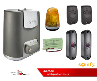 Somfy 1216452 ELIXO 500 230V RTS ECO COMFORT PACK (2 PILOTY 2-KANAŁOWY KEYTIS RTS, LAMPA EKOPRO ZESTAW FOTOKOMÓREK)