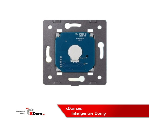 Włącznik dotykowy pojedynczy impulsowy LIVOLO VL-C701CH 12V DC | Czarny