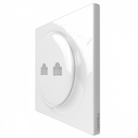 Fibaro Podwójne gniazdo ethernet Walli N Ethernet Outlet