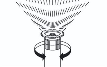 Gardena 8201 Sprinklersystem - zraszacz wynurzalny turbinowy T 100 Comfort