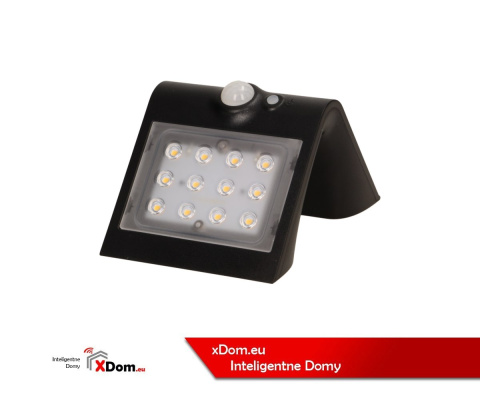 Orno OR-SL-6083BLR4 Lampa ogrodowa, solarna SILOE LED, czarna