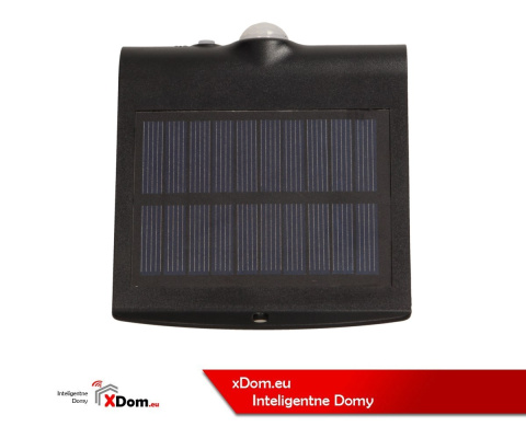 Orno OR-SL-6083BLR4 Lampa ogrodowa, solarna SILOE LED, czarna